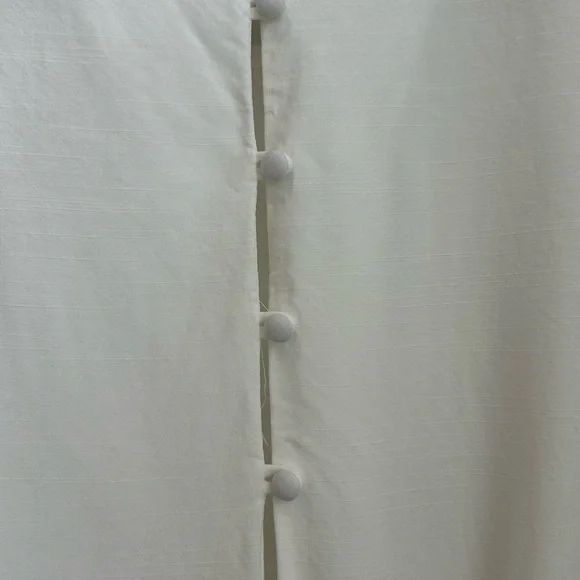 Anthropologie Women’s Sunday in Brooklyn White Sleeveless Tunic Blouse Size M - Picture 6 of 12